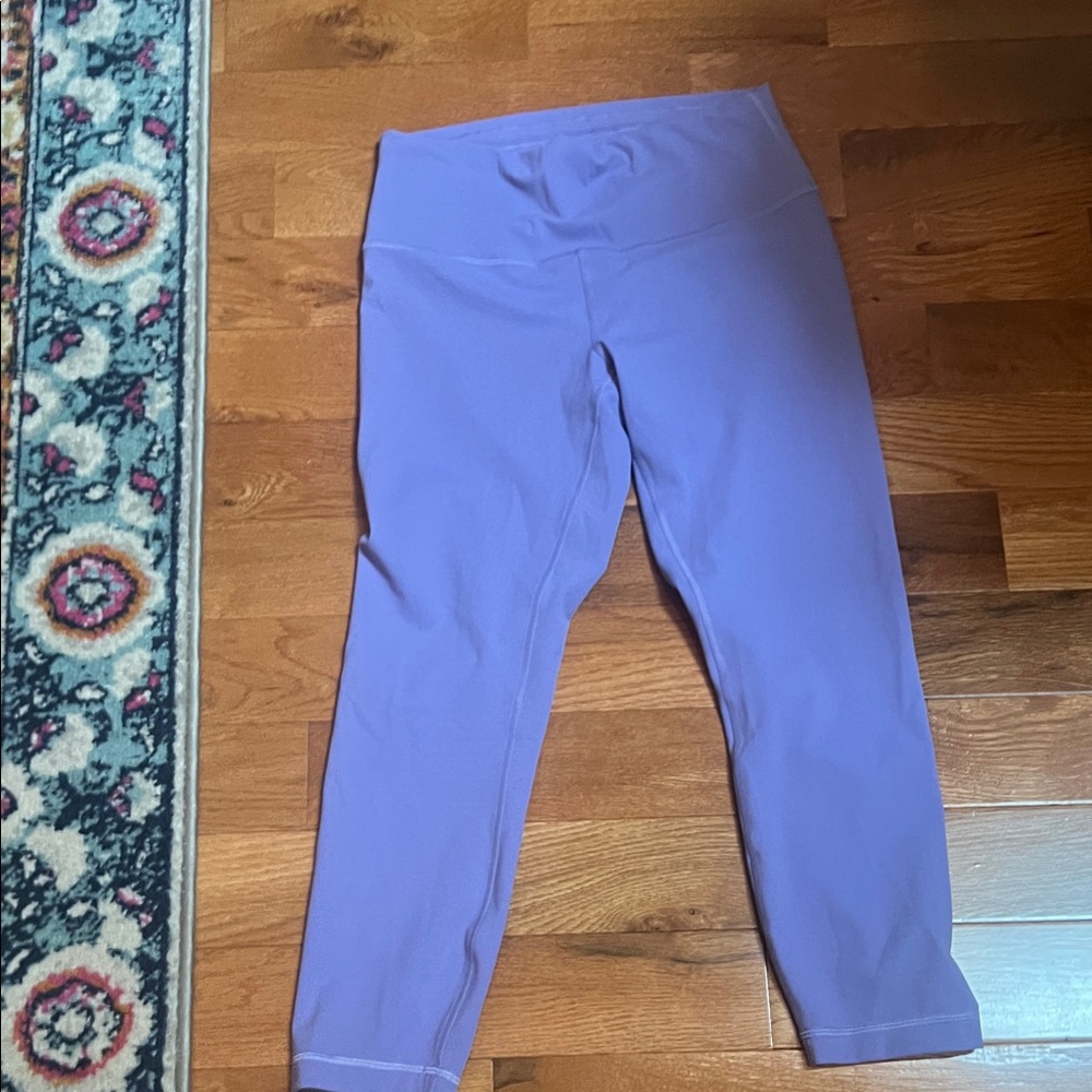 Women Wunder Train Purple Leggings size 10